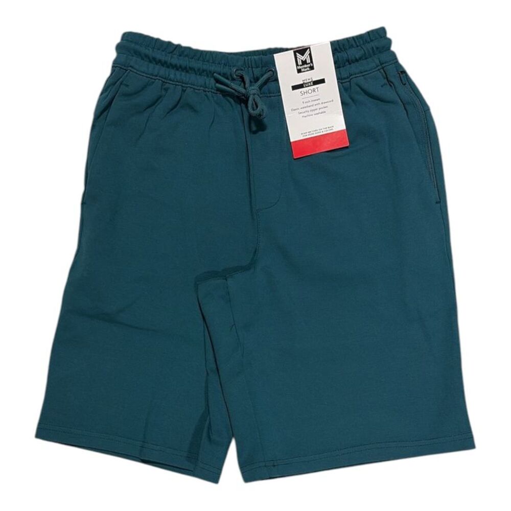 Member's Mark Men's Regular Fit Luxe Stretch Active Short - Teal